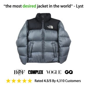 The North Face Grey Puffer Jacket
