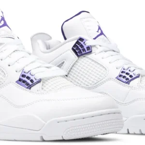 Jordan 4 Court Metallic Purple