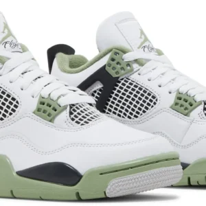 Jordan 4 Seafoam Oil Green