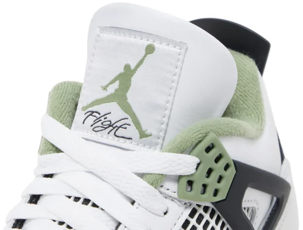 Jordan 4 Seafoam Oil Green - Image 4