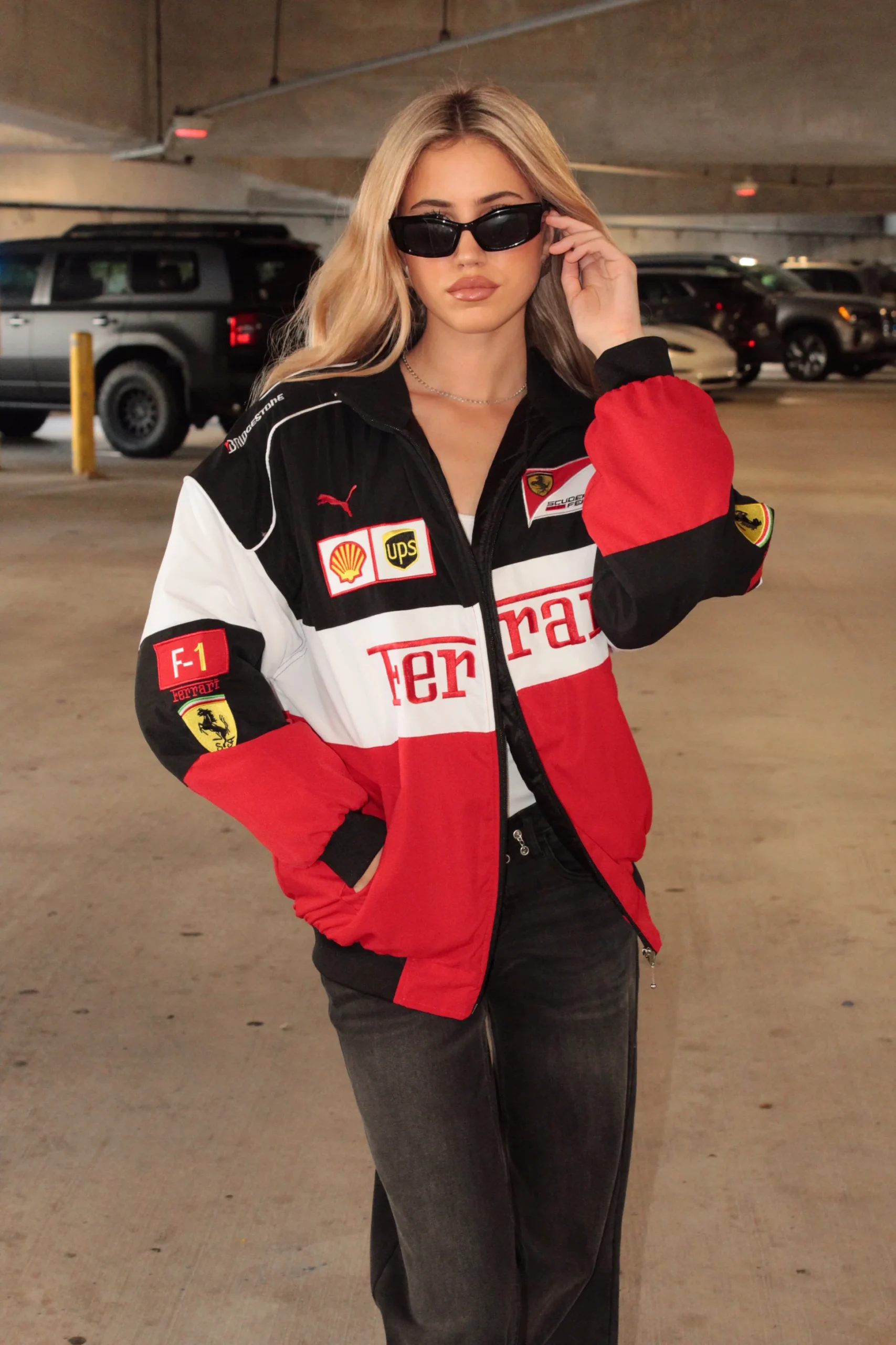 Vintage Ferrari F1 Racing Jacket - Image 2