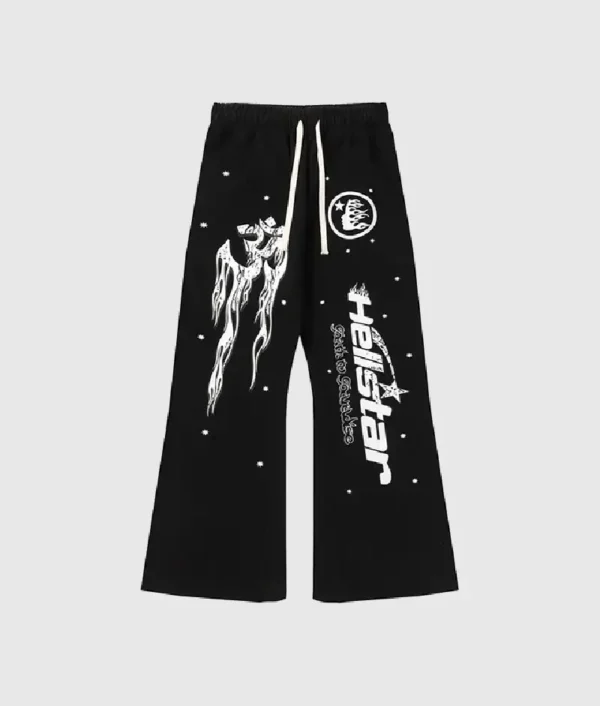 Hellstar Studios Records Tracksuit Black - Image 4