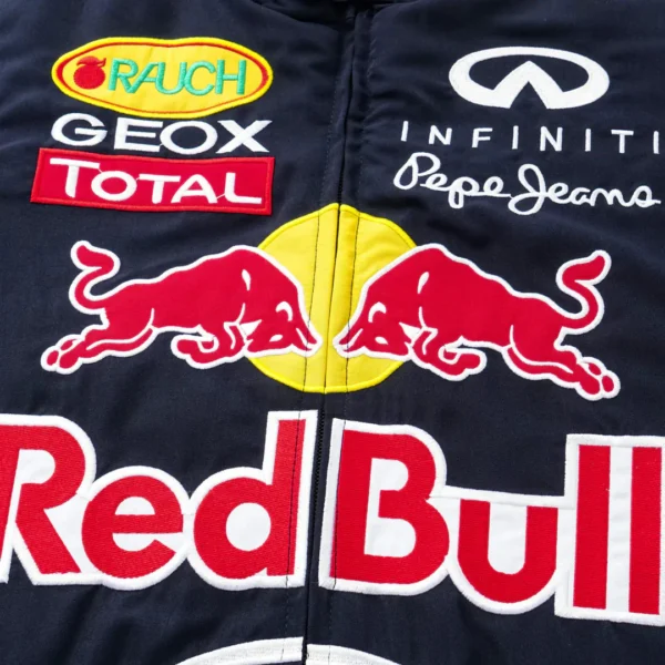 Vintage Red Bull F1 Racing Jacket - Image 4