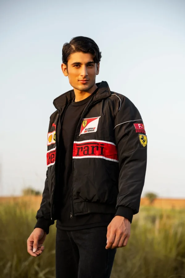 Vintage Ferrari F1 Racing Jacket