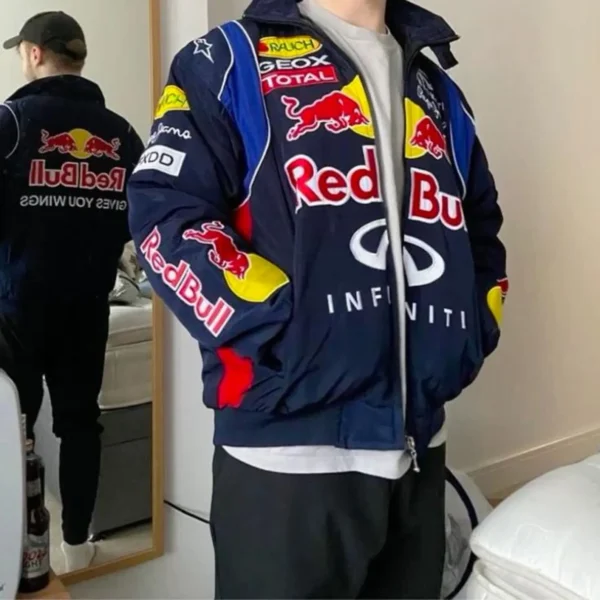 Vintage Red Bull F1 Racing Jacket - Image 10