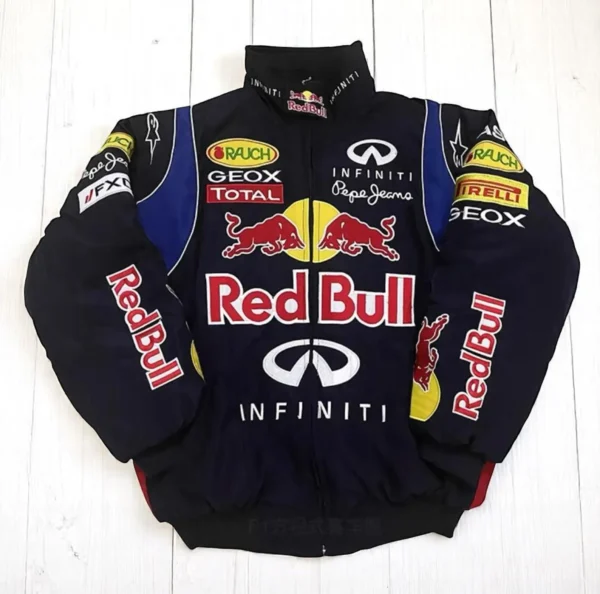 Vintage Red Bull F1 Racing Jacket - Image 9