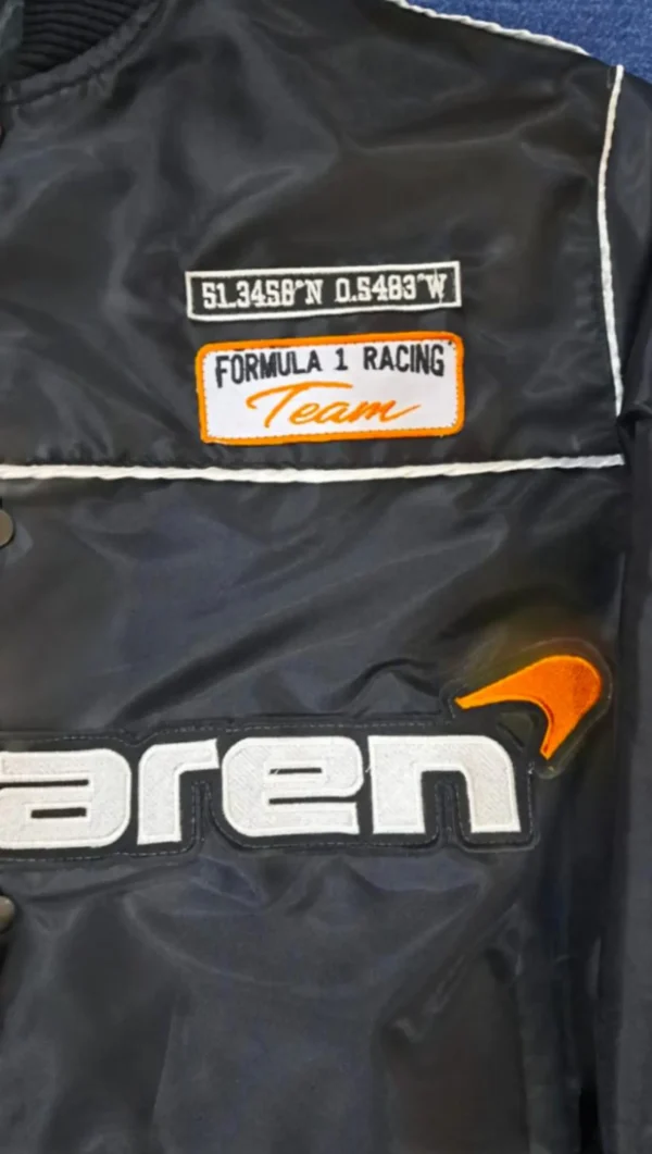 Vintage McLaren F1 Bomber Jacket - Image 6