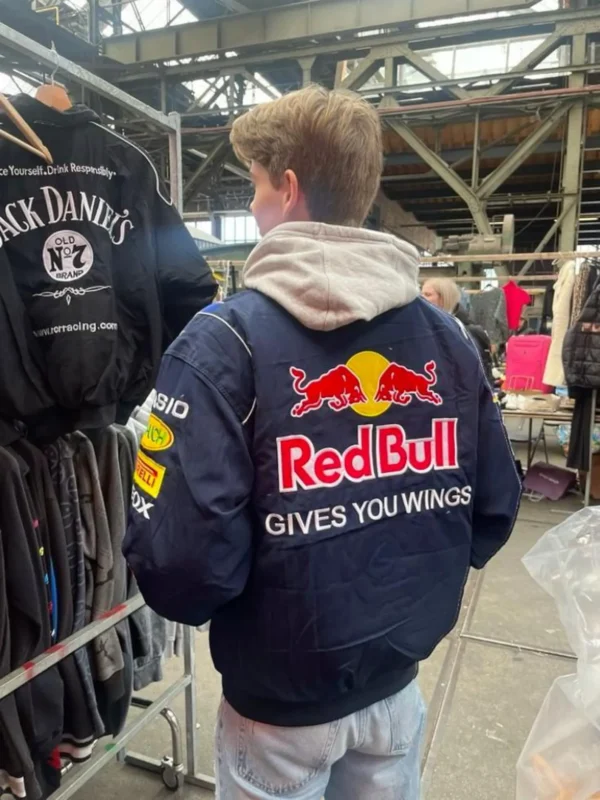 Vintage Red Bull F1 Racing Jacket - Image 11