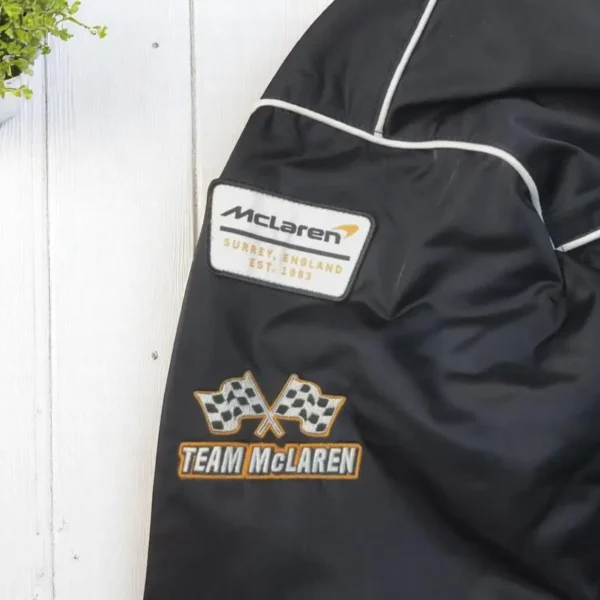 Vintage McLaren F1 Bomber Jacket - Image 9