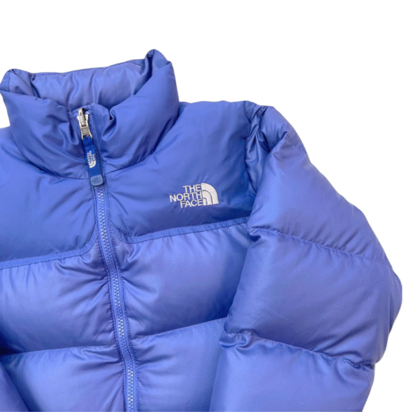 The North Face Women's Lilac Purple Puffer Jacket - Image 2