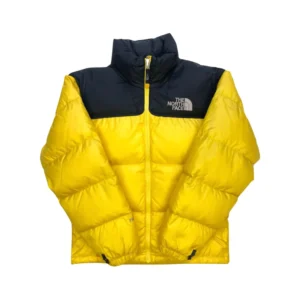 The North Face Yellow Puffer Jacket